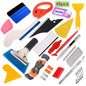 18/45/65pcs Window Tint Kit for Cars Vehicle Glass Protective Film Wrapping Set Vinyl Wrap Tools Window Tint Tools Car Film Kit
