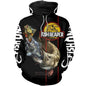Animal Fisher Marlin Sweatshirts Man Tracksuit Fishing Camo Hoodies For Men Fashion Streetwear Harajuku Y2k 3D Print Pullovers