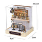 Mini Doll House DIY Small House Kit Handmade 3D Puzzle Assembly Model Building Room Bedroom Decoration Wooden Craft BirthdayGift