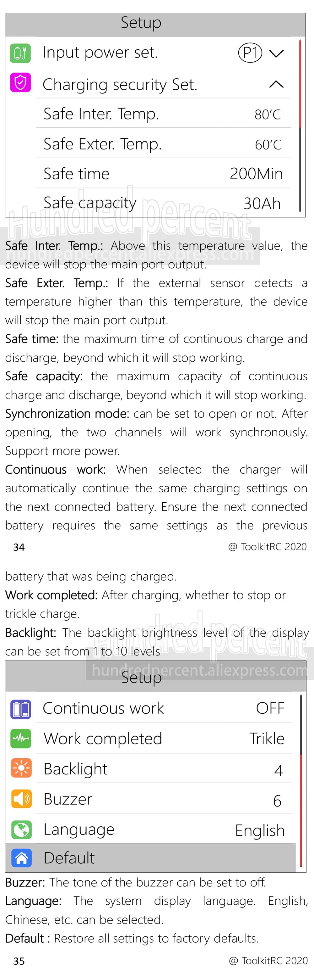 ToolkitRC M6D V3 Charger Black DC 500W Intelligent Dual Channel 1S 2S 3S 4S 5S 6S Toy Model Car Lithium Battery Fast Charging
