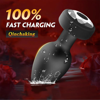 Powerful Small Anal Vibrator for Gay Wireless Remote Control 10 Frequency Vibration Prostate Massager Female Vagina Massager