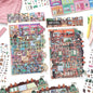 Kawaii College of Fine Arts 3D Candy Apartment Landscape Sticker  DIY Pocket Cabin Scene festival gift