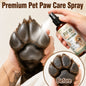 KJM Pet Paw Care Spray For Dogs And Cats 5 In 1 Moisturizing No Rinse Travel Formula For Dry Cracked Paw Pads All Breeds