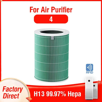 Replacement Hepa Filter for Mi 4 Activated Carbon Filter M16R-FLP-GL (BHR5120GL) for Mi Air Purifier 4 Replacement Mi 4 Filter