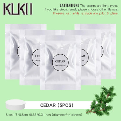 [Just Refills,exclude any pilot/plane] bear car air fresheners replacement tablets fragrance pods aroma supplement perfume pads