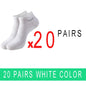 5/10/15/20 Pairs Bamboo Fiber Ankle Socks Men’s And Women Soft And Breathable Boat Socks Men Gifts Spring Summer Short Socks