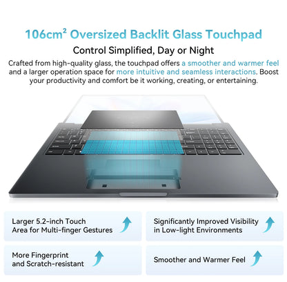 Blackview Acebook 12 Win 11 Pro Laptop 16'' 1920*1200 Display, Intel I5-1030NG7 Notebook, 16GB 512GB, 5000mAh