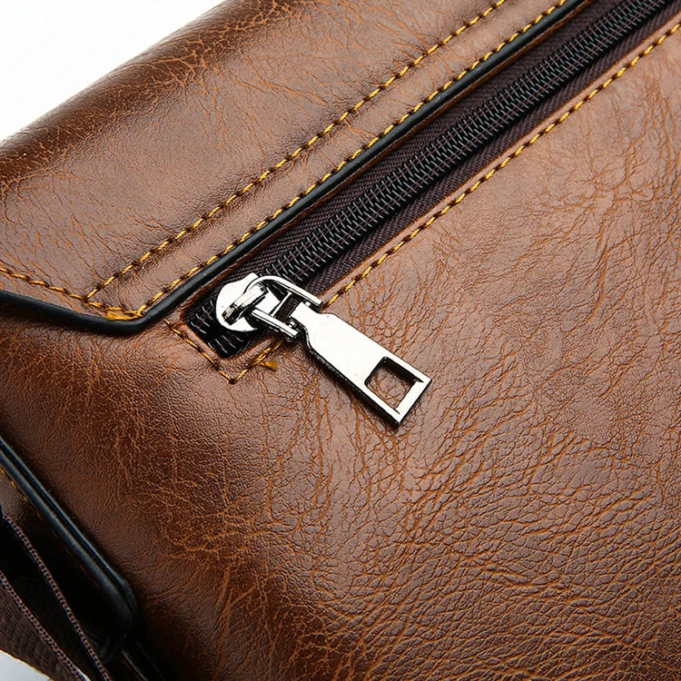 Shoulder Bag, Men's Crossbody Bag, Business Bag, Large Capacity, For Business Trips and Work