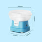 Cotton Candy Machine for Kids DIY Portable with Large Food Grade Splash-Proof Plate Efficient Heating Hard & Sugar Free