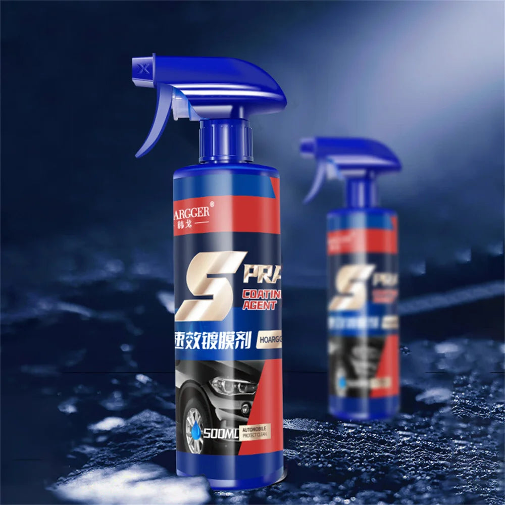500ml Car Ceramic Coating Spray 3 In1 Car Paint Repair Shield Coating Car Paint Scratch Repair Remover Auto Polishing Spraying
