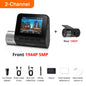 70mai Dash Cam Pro Plus A500S 1944P ADAS GPS Camera 70mai Front Cam A500S 140FOV Car DVR 24H Parking Support Rear Interior Cam
