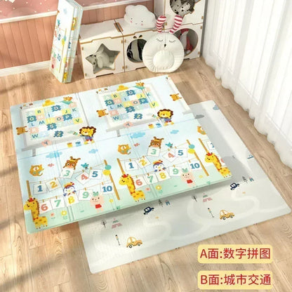 Baby Play Mats Activities Mats For Baby Game Mats Waterproof Children's Rug Kids Crawling Play Floor Carpets משטח פעילות לתינוק