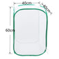 Collapsible Insect Cage Mesh Habitat Bird Butterfly Mantis Stick Grid Breeding Cricket Net Cloth Farm Cocoon Silkworm Hatch Cage