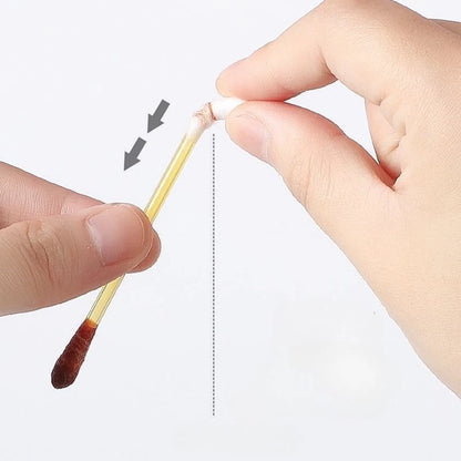 50Pc Disposable Iodine Cotton Swab Medical Alcohol Emergency First Aid Kit Stick Individually Wrapped for Travel Outdoor Bruise