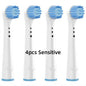 Brush Head Nozzles for Braun Oral B Replacement Toothbrush Head Sensitive Clean Sensi Ultrathin Gum Care Brush Head for Oralb