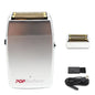 New 11000 RPM 7W Pop Barbers P620 Professional Electric Men's Beard Trimmer Double Foil Shaver Electric Shaver USB Hair Clipper