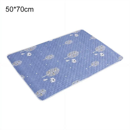 Washable Waterproof Underpad Cotton Bed Pad for Adults Incontinence Elderly Mattress Protection Large Reusable Bed Mat