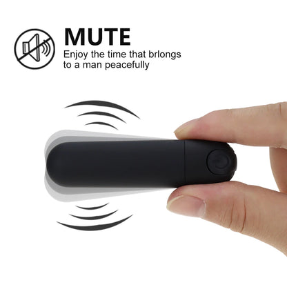 Bullet Vibrator Clitoris and G-Spot Stimulator Nipple Vibrate Massager Vibrating Wand Orgasm Vagina Dildo 10 Speeds for Travel