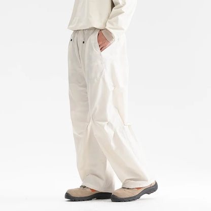 Men Streetwear Fashion Loose Casual Lightweight Quick Dry Sport Pants Women Outdoor Techwear Cargo Baggy Pant Boy Girl Trousers