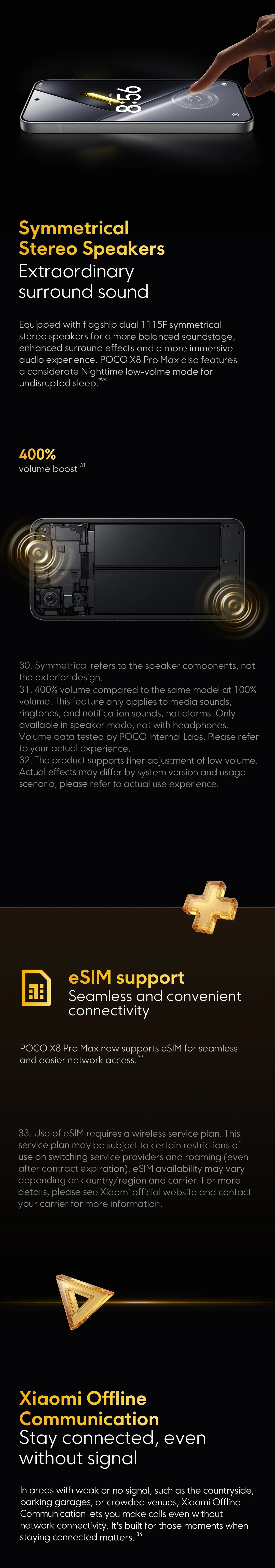 POCO X8 Pro MAX 5G NFC 256GB/512GB Smartphone 6.83" AMOLED