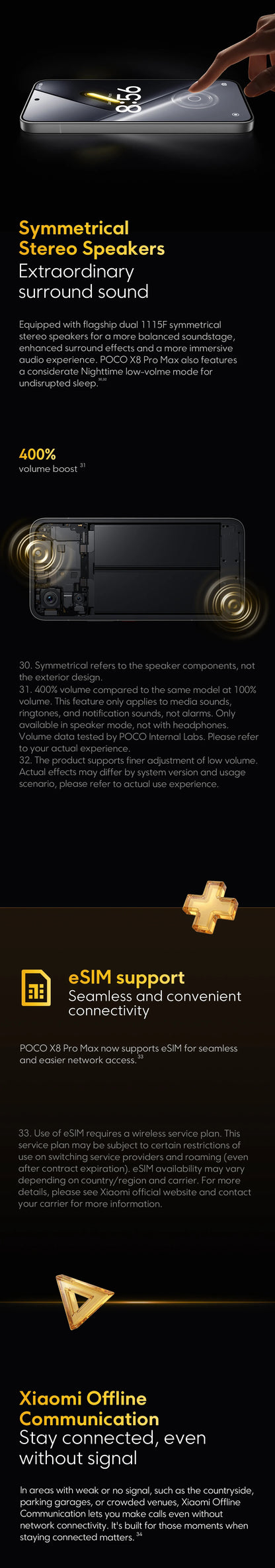 POCO X8 Pro MAX 5G NFC 256GB/512GB Smartphone 6.83" AMOLED