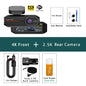 4K 3840*2160P Dash Cam WiFi GPS ADAS Front 4K Rear 2.5K DVR Video Recorder 24H Night Vision Dashcam Car Camera For Car Black Box