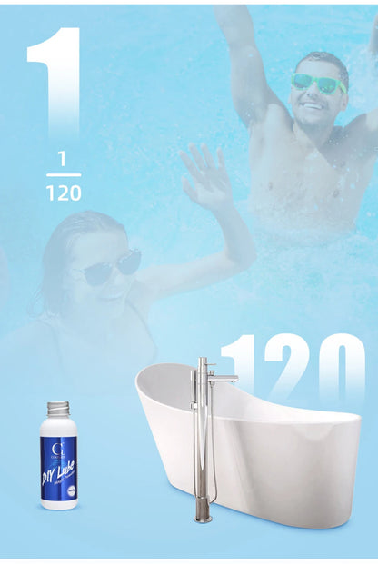 Instant Mix Lubricant Powder for Sexual Intimacy Water-Based Personal Lube Long-Lasting Odorless 1g Makes 120ml Discreet Sexshop