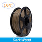 Pla Wood Filament 3D Printer Wooden Plastic 1.75Mm 1Kg Nature Materials 10M 100G Sample