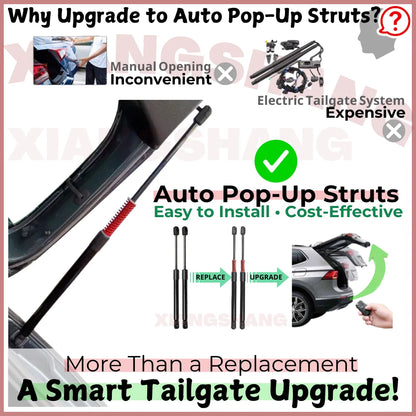 Auto Pop-Up Trunk Struts for Cupra Born 2021-present Hatchback Automatic Opening Gas Lift Supports with Springs Boot Struts