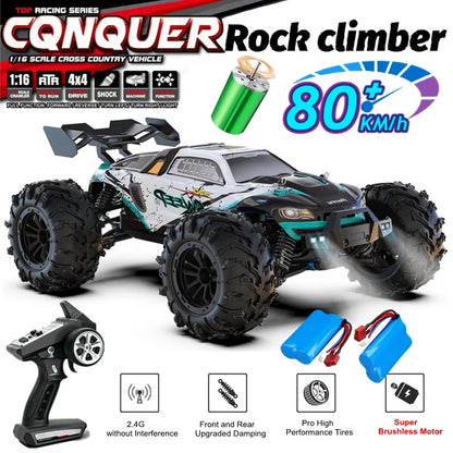 4WD Remote Control Car Off Road 4x4 RC Car High Speed Buggy Truck Super Brushless 50 or 80KM/H Fast Drift Racing Toy Gift