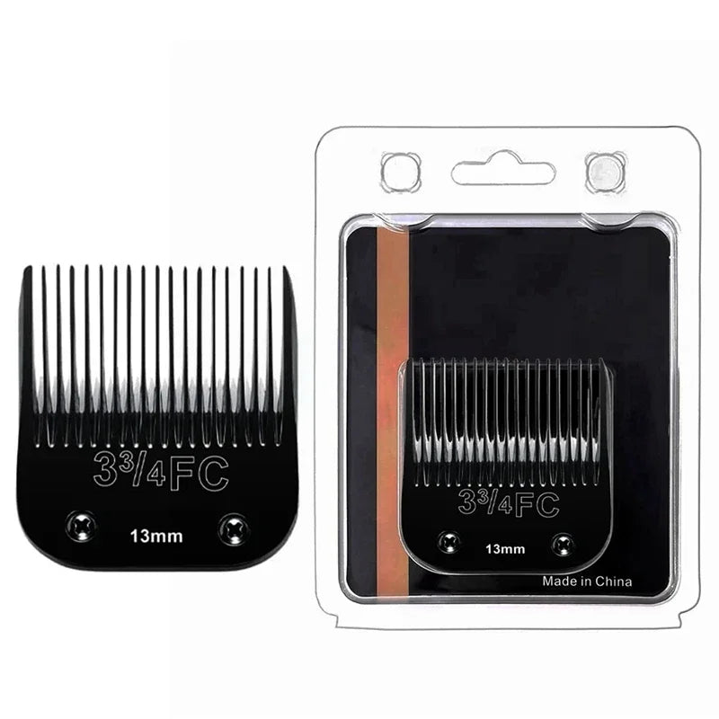 Titanium Detachable Pet Dog Animal Clipper Blade Compatible with Andis/Oster A5/Wahl KM10 Series Clipper ,7FC,5FC,4F,#10,#30,#40