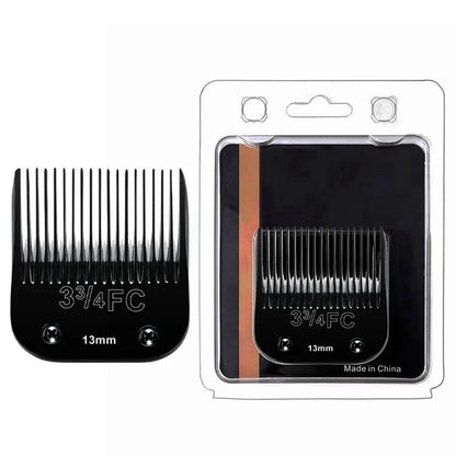 Titanium Detachable Pet Dog Animal Clipper Blade Compatible with Andis/Oster A5/Wahl KM10 Series Clipper ,7FC,5FC,4F,#10,#30,#40