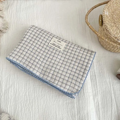 Baby Blanket Floral Soft Cotton Muslin Newborn Swaddle Wrap Receiving Blanket Quick Dry Bath Towel Baby Stroller Cover
