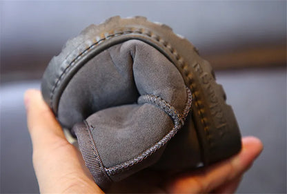 Fashion Children Casual Shoes Girls Boys Cotton Snow Boots Warm Kids Boots Boy Winter Cotton Shoes Sneakers ботинки мартин