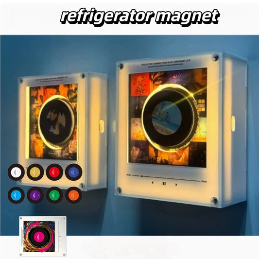 Customized NFC Sensing Song Player With Acrylic Built-in Speaker No Need For Mobile Phone To Customize Refrigerator Stickers