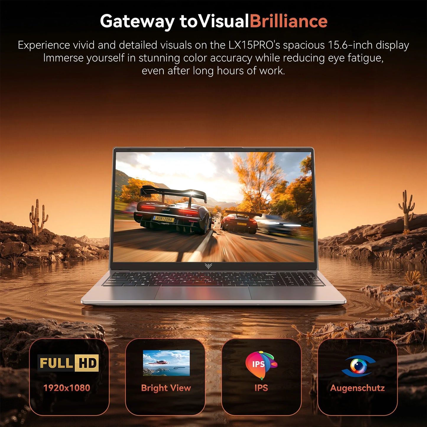 ACEMAGIC LX15PRO Laptop Computer AMD Ryzen 7 7730U Windows Laptop 15.6-in IPS 16GB DDR4 512GB NVMe SSD Numeric Keyboard