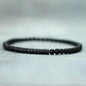 New Minimalist 4mm Bead Bracelet Unisex Emperor Onyx Small Stone Braclet Meditation Yoga Strand Braslet Couple Brazalete Pulsera