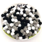 20/100/200/300/500pcs Cat Toys Cute Funny Stretch Plush Ball Cat Toy， Ball Creative Colorful Interactive Cat Puff Balls Chew Toy