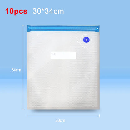 Electric Air Pump Vacuum Sealer Pump Rechargeable Automatic Sealing Machine with Reusable Vacuum Sealer Bags Food Packaging Bag