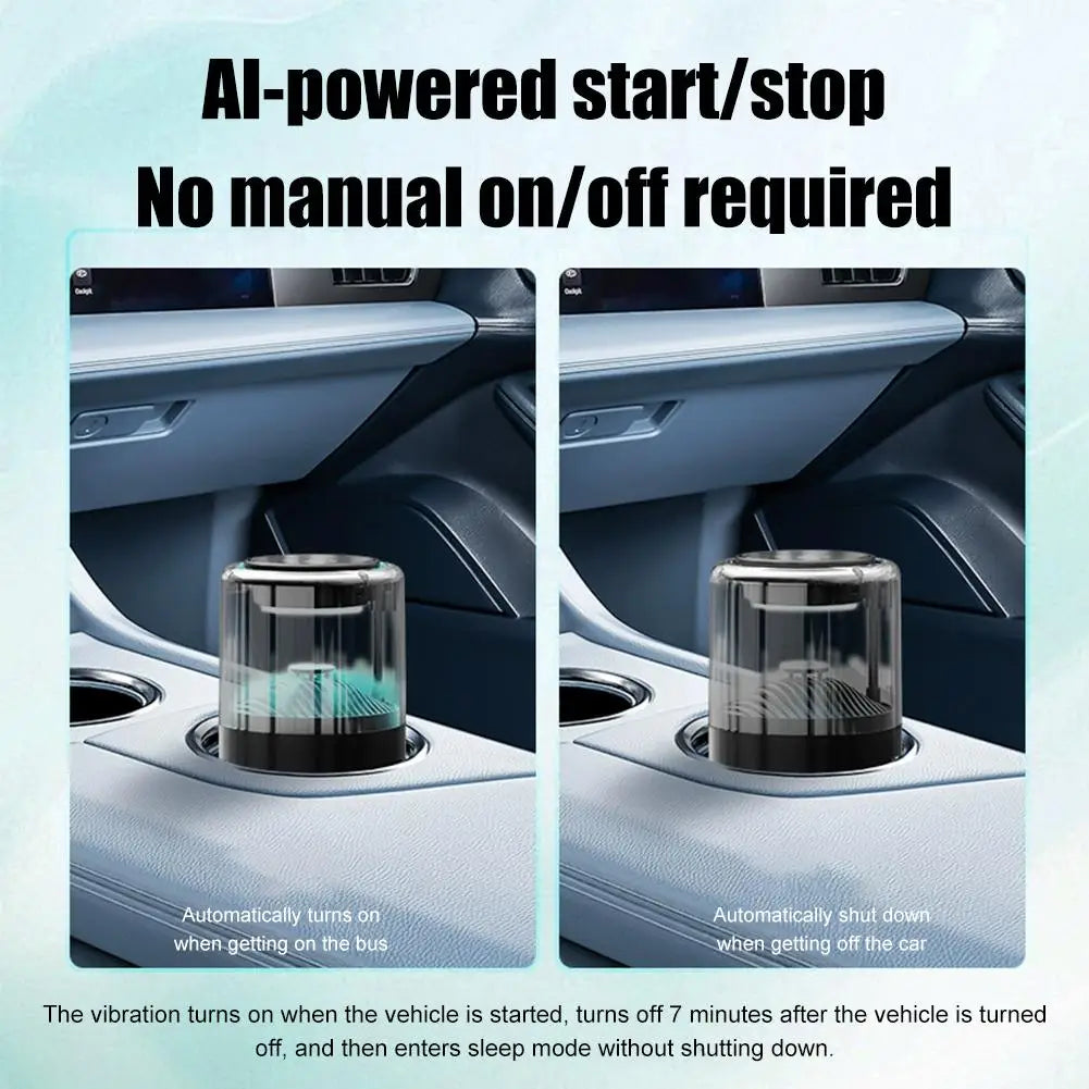 Smart Aromatherapy Machine With Cloud Mist Viewing Effect Car Aromatherapy Cloud View Car Perfume Car Perfume Diffuser Fragrance
