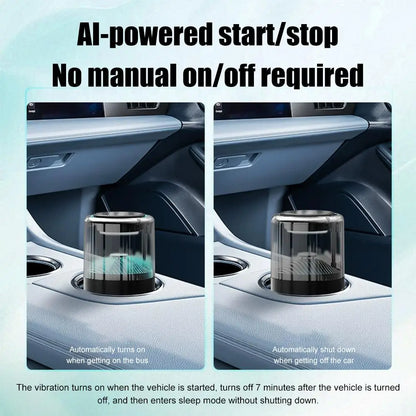 Smart Aromatherapy Machine With Cloud Mist Viewing Effect Car Aromatherapy Cloud View Car Perfume Car Perfume Diffuser Fragrance