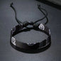 1/4/12Pcs Arabic Scarf Style Woven Bracelet For Women Men Handmade Ethnic Wave Dot Colored Wrap Bracelets Couple Jewelry Gifts
