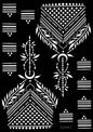 Flower Tattoo Stencil Reusable Henna Template for Hand and Body Henna Tattoo Design for Wedding Festival Party Tattoo Tools