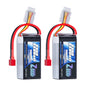 2pcs Zeee 3S 2200mAh Shorty Lipo Battery 11.1V 50C with T/XT60 Plug for RC Car Truck Drone Airplane FPV RC Hobby Models Parts