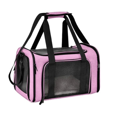 Large Capacity Mesh Breathable Pet Bag Outdoor Portable Cat Backpack Breathable Mesh Pet Travel Carrier Cats Daily Outdoor Use