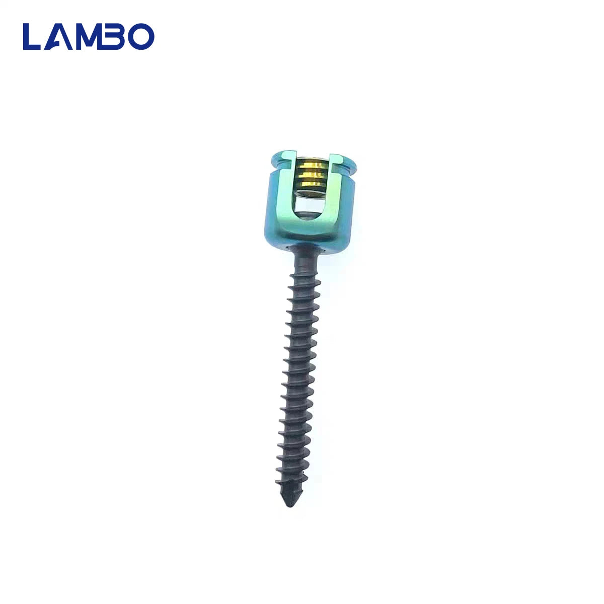 1.5/2.0/2.5/3.0/3.5mm Veterinary Pedicle Screw, Spine Poly Axial Screw, Titanium Alloy Material, Veterinary Orthopedic Implants