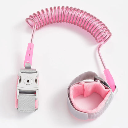 2-meter Lock Key for Infants Young Children Anti Loss Traction Rope for Anti Loss Bracelet for Children and Baby Safety Belt