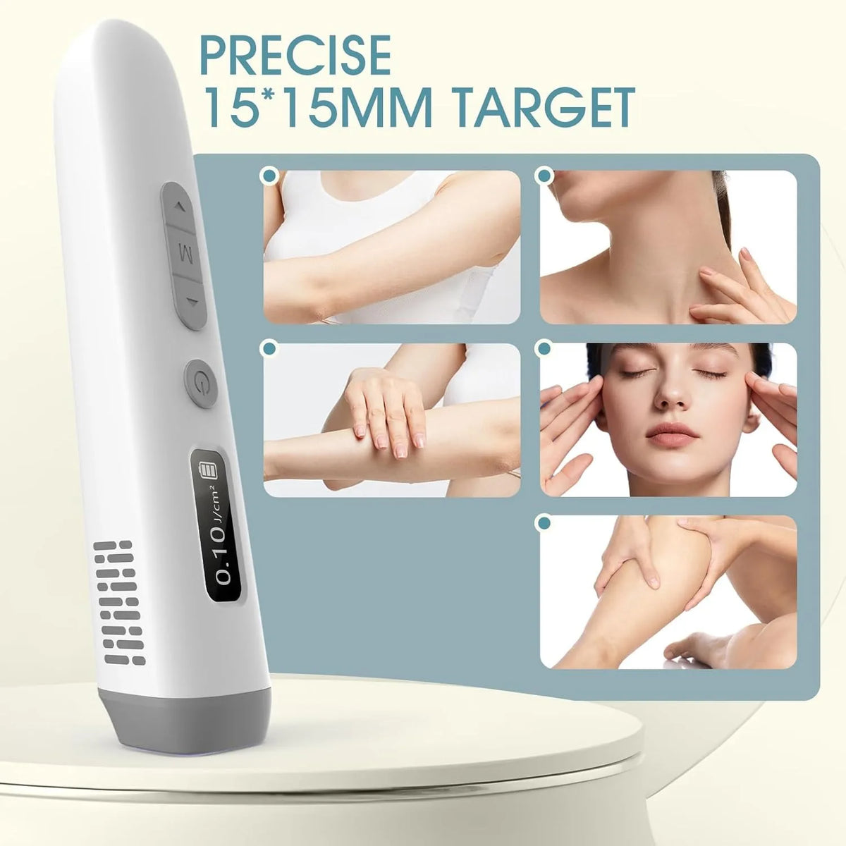308nm UVB Vitiligo Phototherapy Lamp Handheld Home Use UV Light Therapy Device for Psoriasis Eczema White Spots Skin Treatment