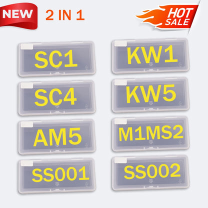 NEW 2 In1 SC1 KW1 SC4 KW5 AM5 M1MS2 SS001 SS002 R52 R52L LOCKSMITH TOOLS