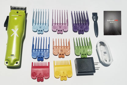 7500RPM Babymodel PRO Men's Professional Barber Shop Hair Salon Hair Clipper Trimmer Shaver Set Powerful Motor DLC Alloy Blade